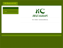 Tablet Screenshot of kcrestaurant.ca